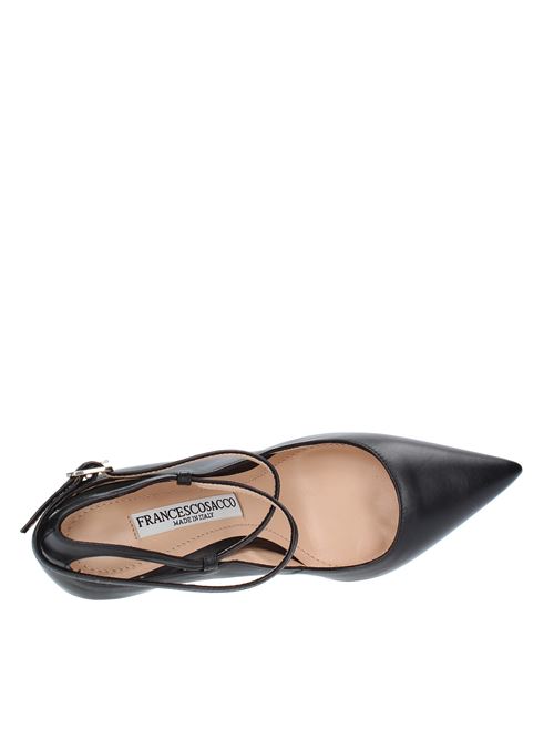 Décolleté modello 6627 in pelle FRANCESCO SACCO | 6627NERO